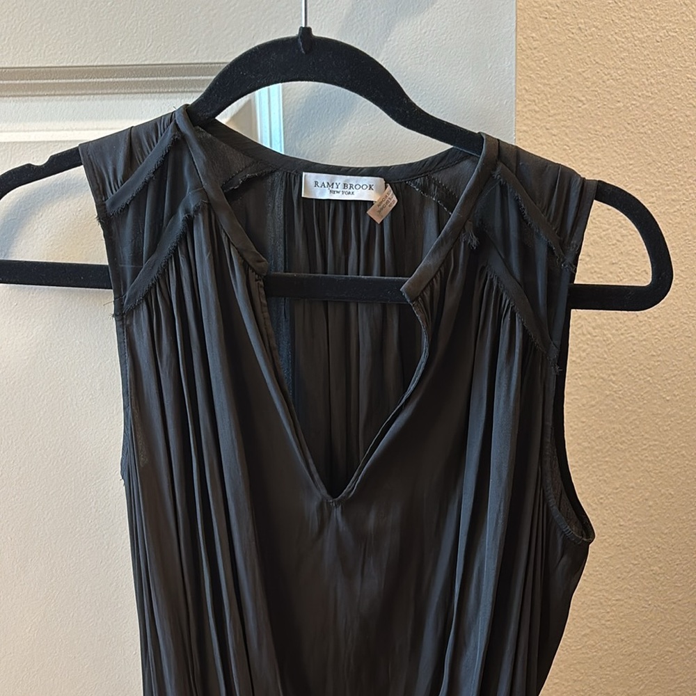 Ramy Brook Black Sleeveless Dress